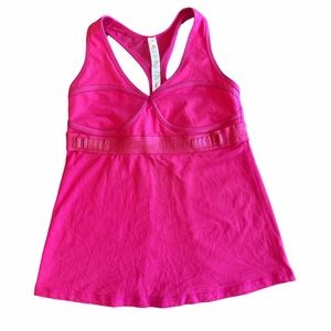lululemon athletica Hot Pink Racerback Tank